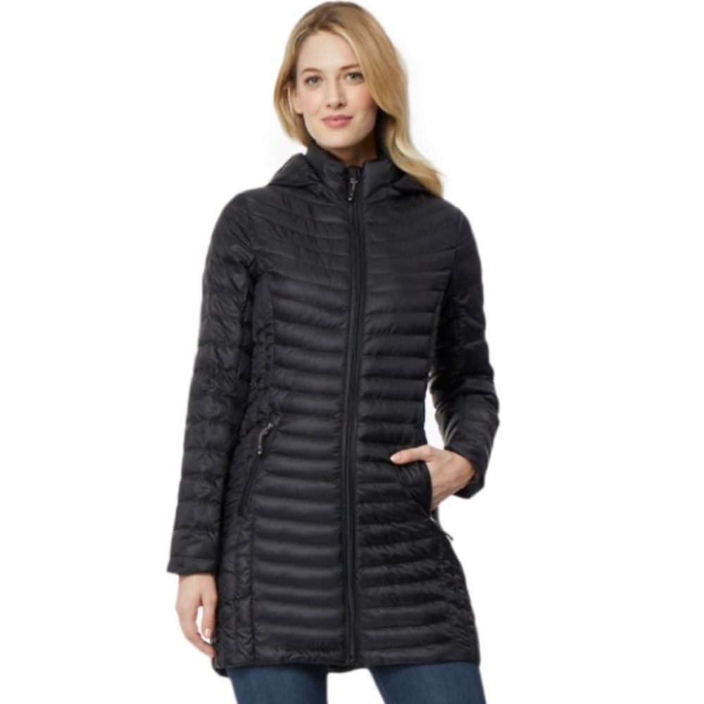 NWT- HeatKeep Hood Down Packable Jacket